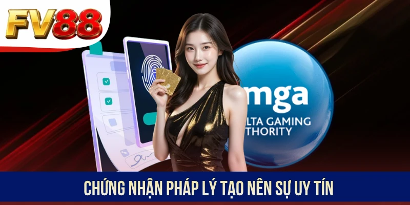 Chứng nhận pháp lý tạo nên sự uy tín
